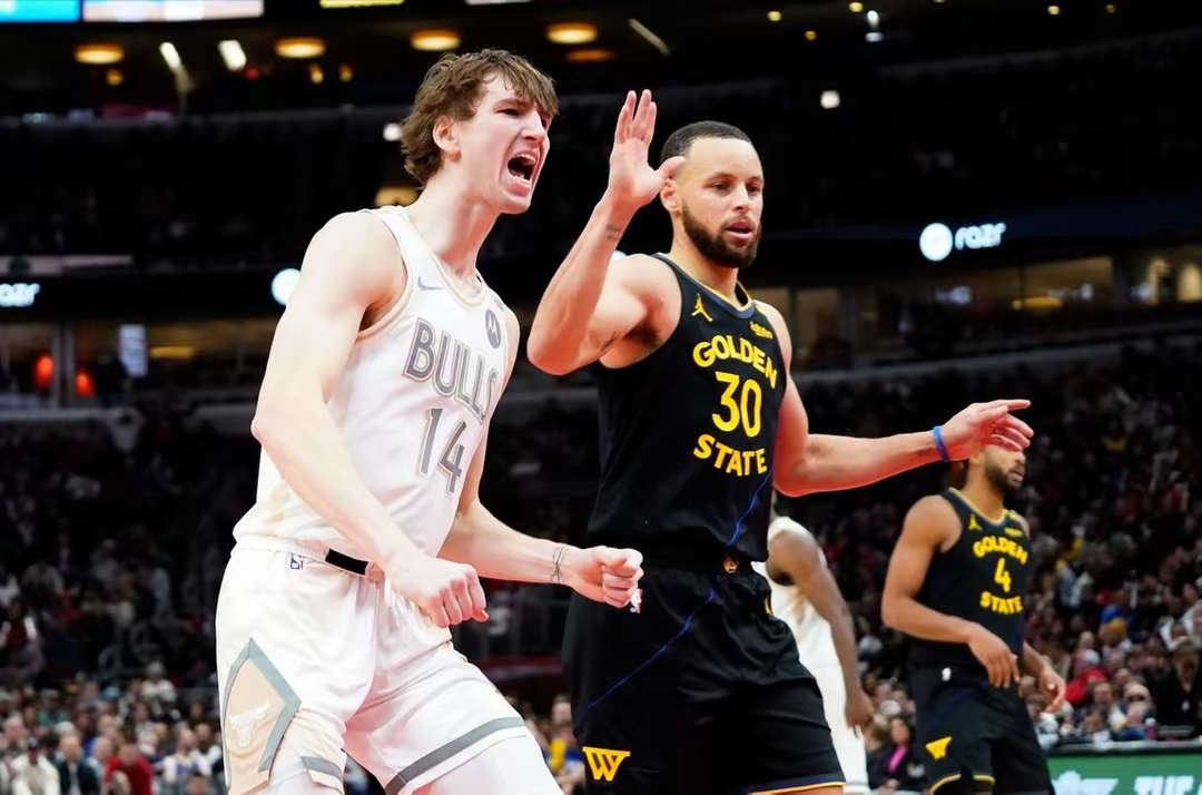 关于公牛爆冷篮网，瓦兰丘纳斯完成帽子戏法的信息